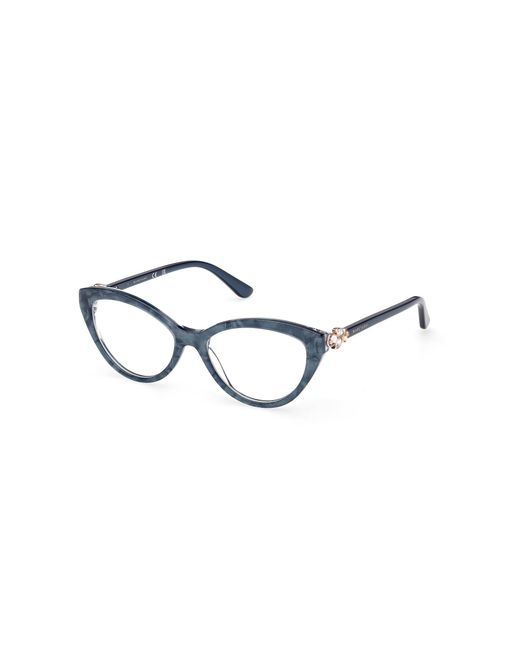 Guess Black Gm50049 092 Optical Frames Acetate Cat Eye Normal
