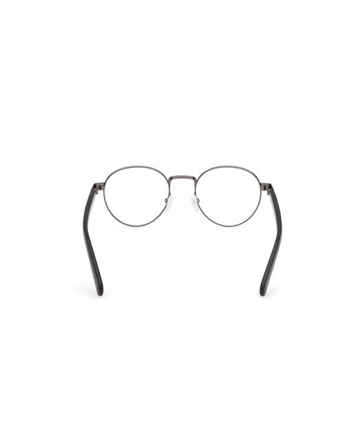 Adidas Black Or5132 005 Optical Frames Metal Round Normal for men