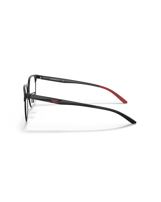 Emporio Armani Black Ea1135D 3001 Optical Frames Metal Pillow Normal for men