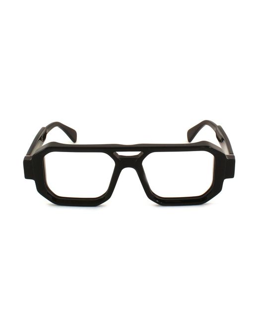 Xlab Black Moreton Optical Frames Acetato Squadrata Antiriflesso Antiriflesso for men