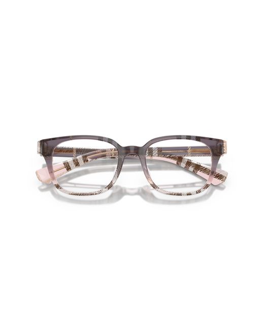 Burberry Black Be2462D 4220 Optical Frames Acetate Transparent Squared Normal