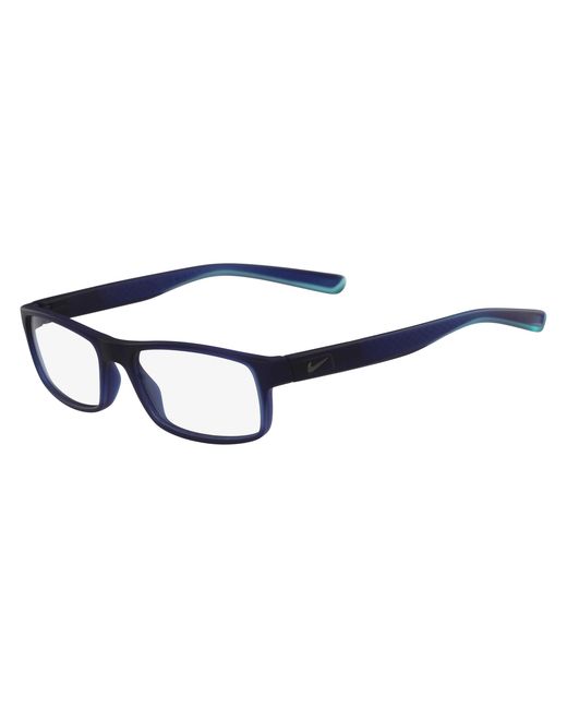 Nike Black 7090 411 Optical Frames Injected Squared Normal Photochromatic for men