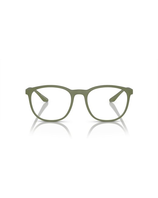 Emporio Armani Black Ea3229 5424 Optical Frames Injected Transparent Pantos Normal for men