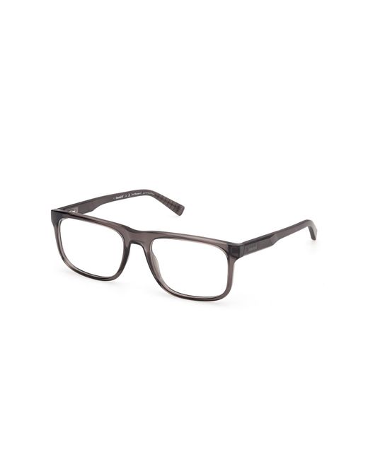 Timberland Black Tb50055 096 Optical Frames Injected Squared Normal for men