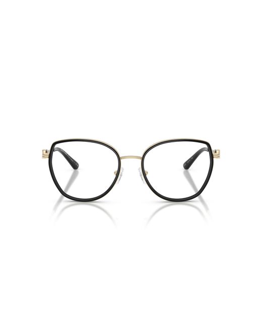 Michael Kors Black Mk3101 Kiawah 3005 Optical Frames Metal Transparent Round Normal
