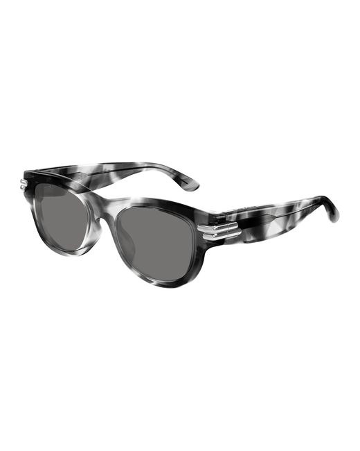 Bottega Veneta Black Bv1323Sk 002 Sunglasses Acetate Squared
