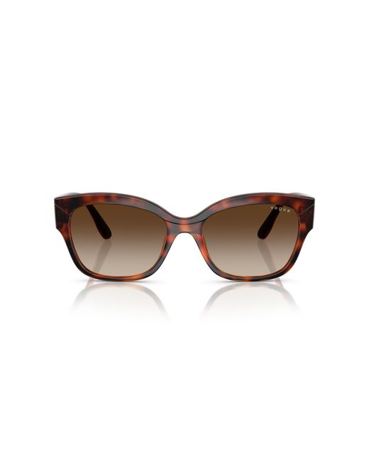 Vogue Eyewear Black Vo5638Su W65613 Sunglasses Nylon Butterfly Normal Shaded