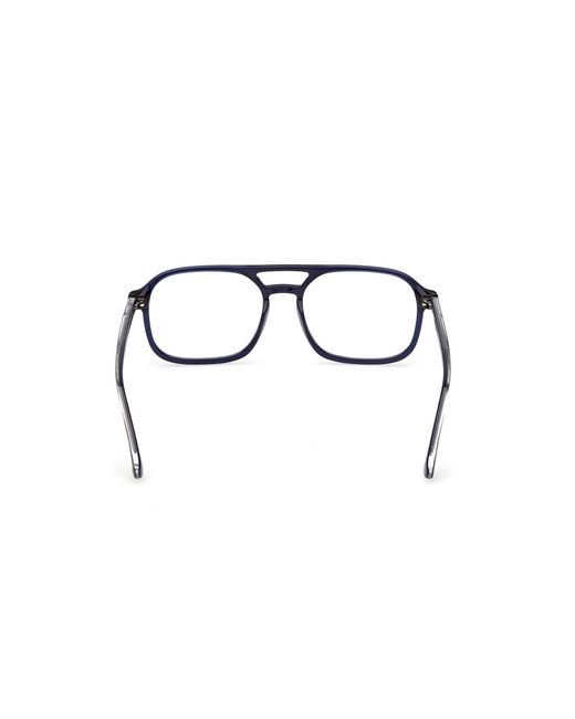 Web Black We5473 092 Optical Frames Acetate Squared Normal for men