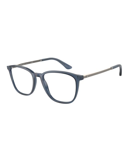 Giorgio Armani Black Ar7250 6035 Optical Frames Acetate Transparent Squared Normal for men