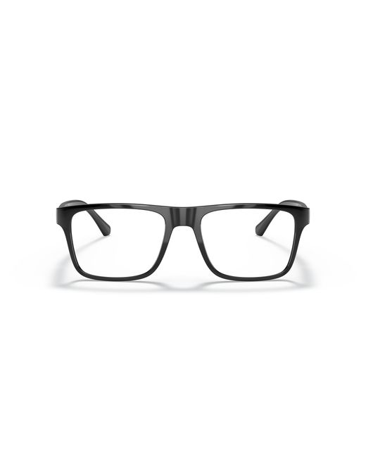 Emporio Armani Black Ea4115 50171W Sunglasses Plastic Clear Squared Clip-On for men