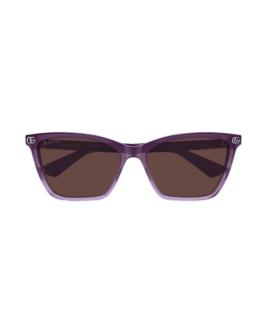 Gucci Black Gg2111S 003 Sunglasses Acetate Cat Eye