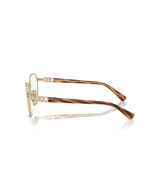 Vogue Eyewear Black Vo4311B 848 Optical Frames Metal Geometric Normal