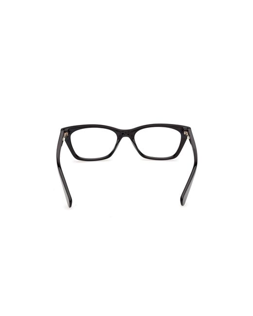MAX&Co. Black Mo5212 005 Optical Frames Injected Squared Normal