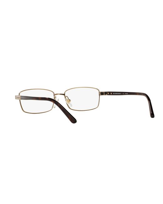 Burberry Black Be1287Td 1002 Optical Frames Titanium Squared Normal for men