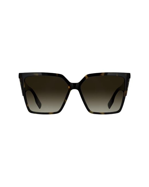 Karl Lagerfeld Black Kl6207S 242 Sunglasses Bio-Inject Squared Normal Shaded