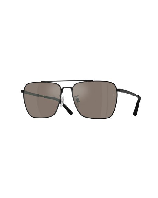 Oliver Peoples Black Ov1362S R-15 50627I Sunglasses Metal Squared Normal for men