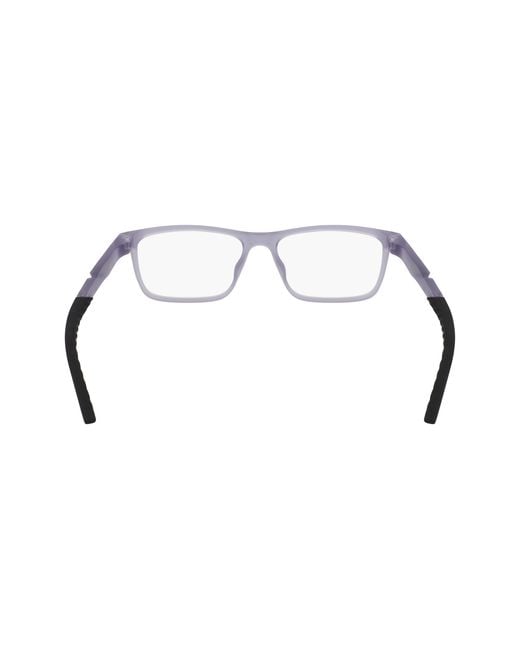 Nike Black 7090 070 Optical Frames Injected Squared Normal Photochromatic for men