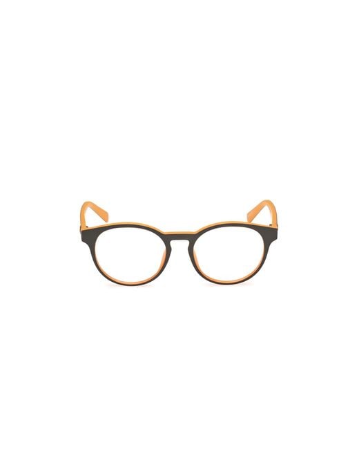 Timberland Black Tb50101 097 Optical Frames Injected Round Normal
