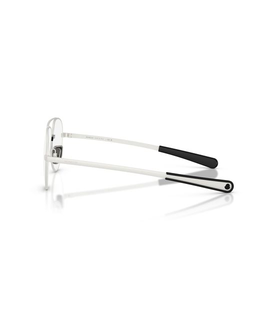 Moncler Black Me1008 1004 Optical Frames Metal Transparent Pilot Normal