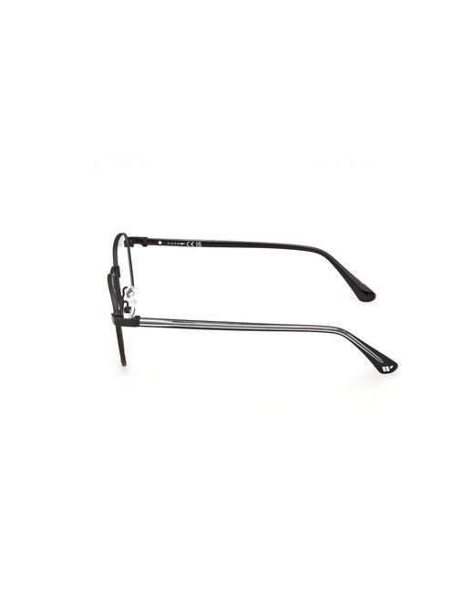Web Black We5477 2 Optical Frames Metal Squared Normal for men