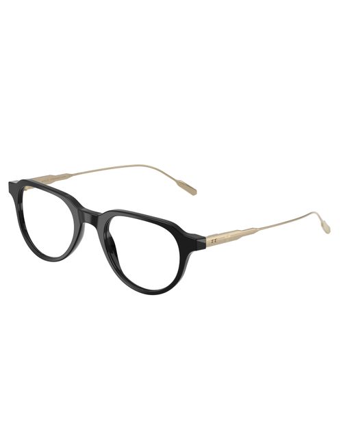 Moncler Black Me2031 3001 Optical Frames Acetate Transparent Round Normal