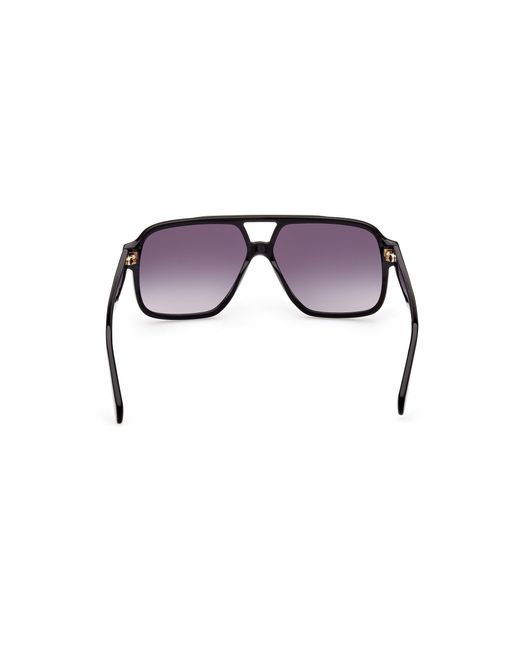 Adidas Black Or0066 01B Sunglasses Acetate Geometric Normal Shaded for men