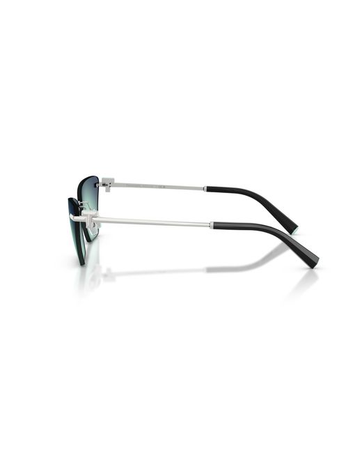 Tiffany & Co Black Tf3120 60019S Sunglasses Metal Butterfly Normal Nuanced