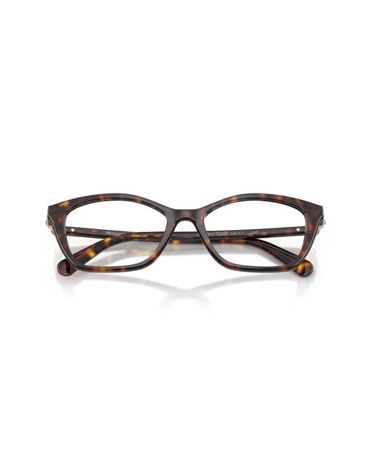 Swarovski Black Sk2065 1002 Optical Frames Acetate Transparent Pillow Normal