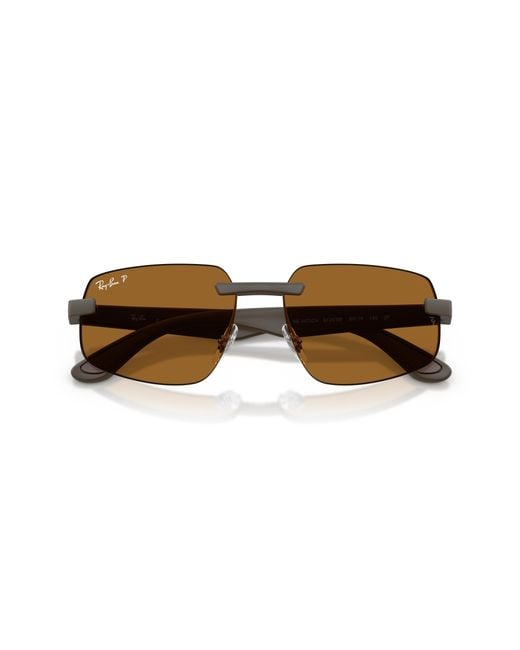 Ray-Ban Black Sunglasses Rb4475 Polarized S Lenses