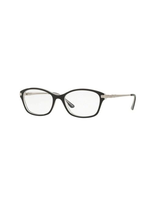Sferoflex Black Sf1556 C555 Optical Frames Plastic Cat Eye