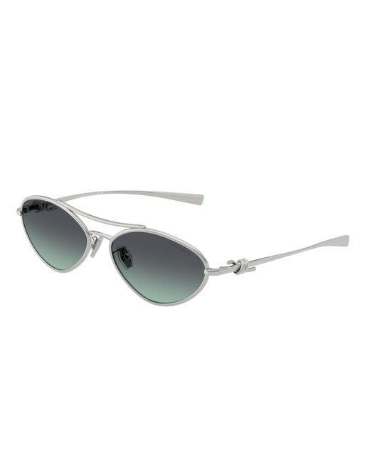 Tiffany & Co Black Tf3117 60012G Sunglasses Metal Geometric Normal Nuanced