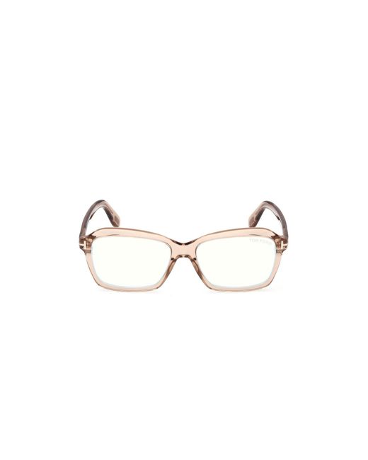 Tom Ford Black Ft6129-B 045 Optical Frames Acetate Squared Normal
