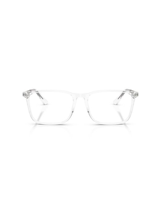 Giorgio Armani Black Ar7249 6344 Optical Frames Acetate Squared Normal for men