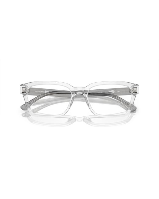 Emporio Armani Black Ea3192 5883 Optical Frames Acetate Squared Normal for men