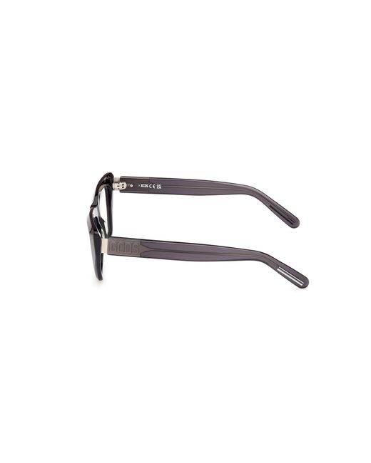 Gcds Black Gd5030 001 Optical Frames Acetate Cat Eye Normal