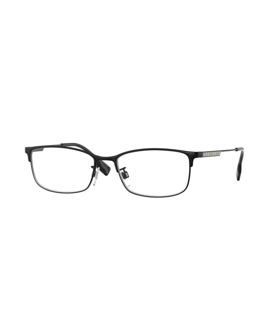 Burberry Black Be1357Td 1007 Optical Frames Titanium Transparent Squared Normal for men