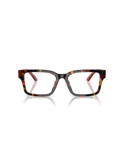 Emporio Armani Black Ea3245U 6182 Optical Frames Acetate Squared Normal