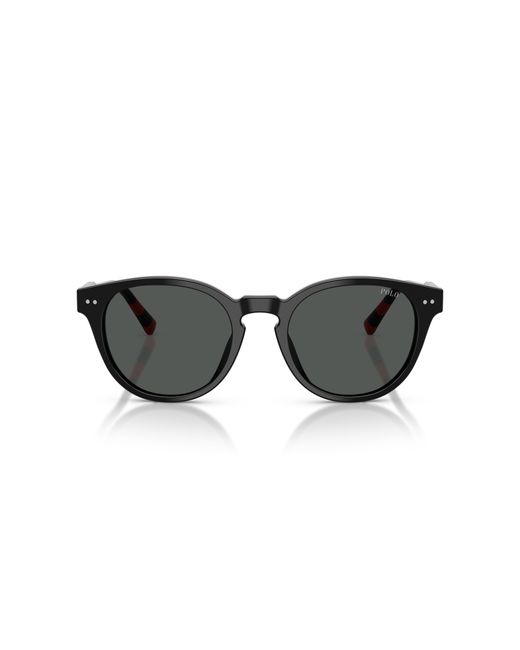 Polo Ralph Lauren Black Ph4241U 500187 Sunglasses Acetate Round Normal for men