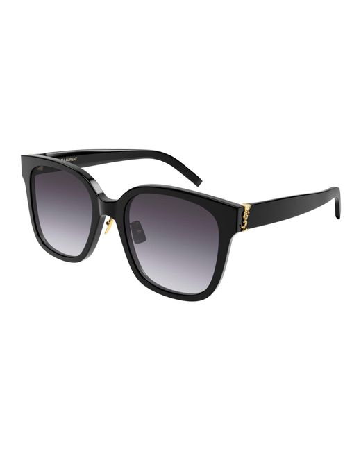 Saint Laurent Black Sl M105/F 002 Sunglasses Acetate Cat Eye Normal Shaded