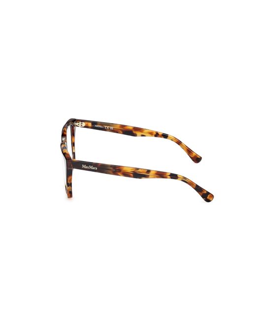 Max Mara Black Mm5188-B 056 Optical Frames Acetate Geometric Normal
