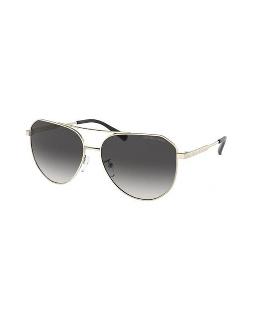 Michael Kors Black Mk1109 Cheyenne 10148G Sunglasses Metal Pilot Normal Shaded