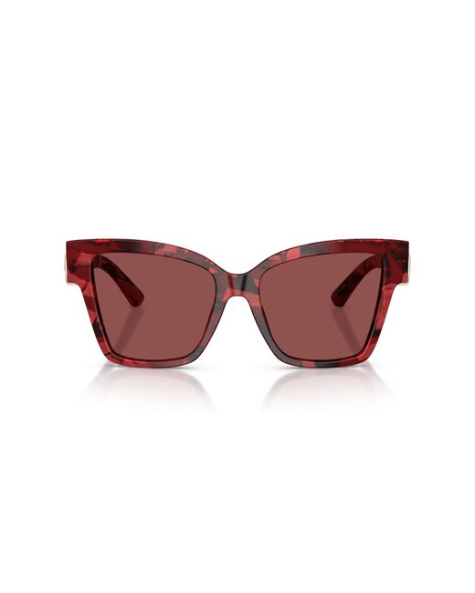 Dolce & Gabbana Black Dg4470 346375 Sunglasses Acetate Squared Normal
