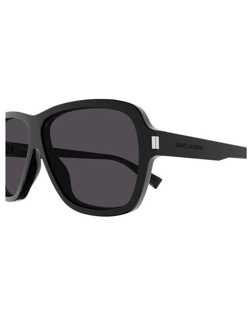 Saint Laurent Black Sl 609 Carolyn 001 Sunglasses Acetate Pilot Normal for men