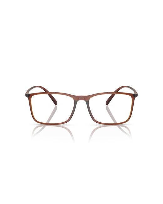 Giorgio Armani Black Ar7244U L6004 Optical Frames Injected Squared for men