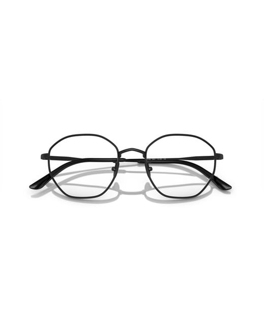 Giorgio Armani Black Ar5139 3001 Optical Frames Metal Transparent Squared Normal for men