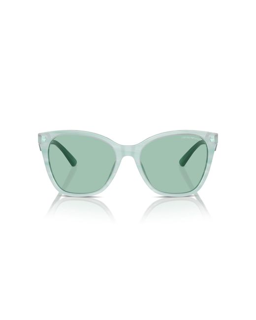 Emporio Armani Green Ea4222U 611271 Sunglasses Acetate Butterfly Normal