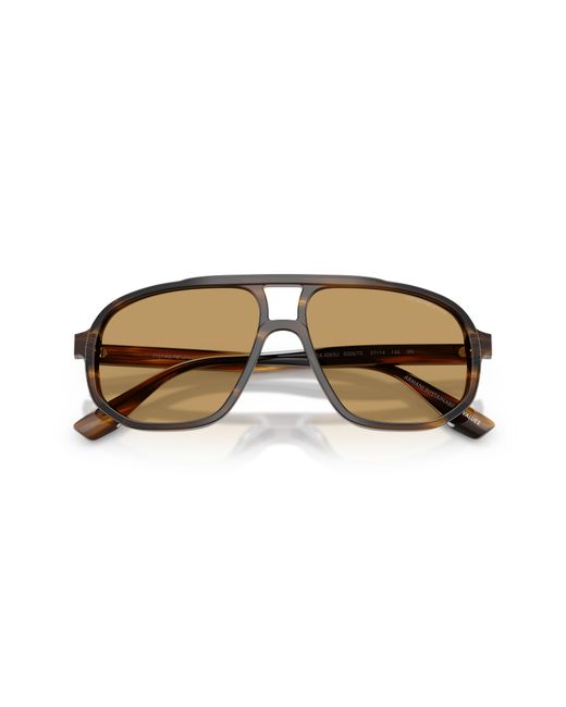 Emporio Armani Black Ea4263U 632673 Sunglasses Acetate Pilot Normal for men