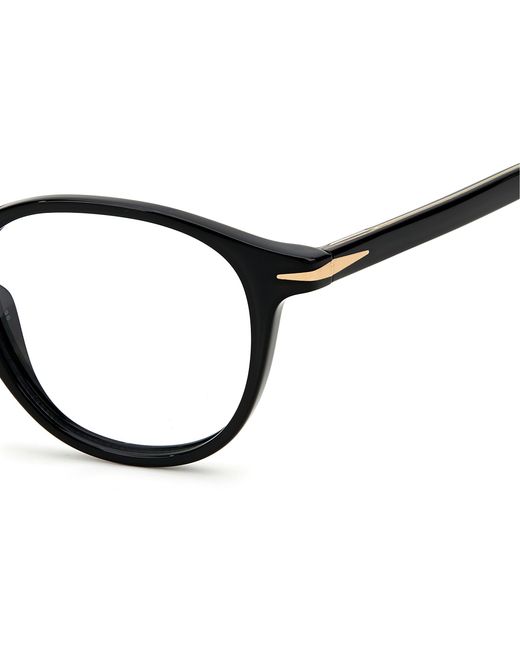 David Beckham Black Db 1018 807 Optical Frames Acetate Round for men