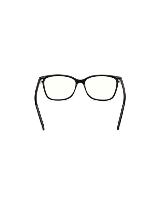 Tom Ford Black Ft5842-B 001 Optical Frames Acetate Squared Normal