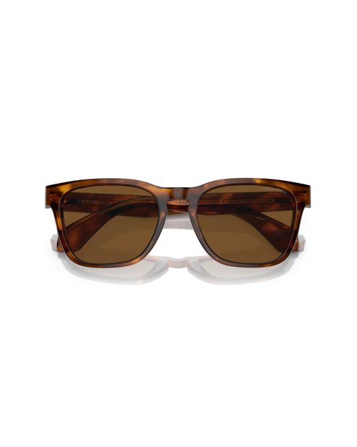 Giorgio Armani Black Ar8155 598857 Sunglasses Acetate Squared Polarized for men